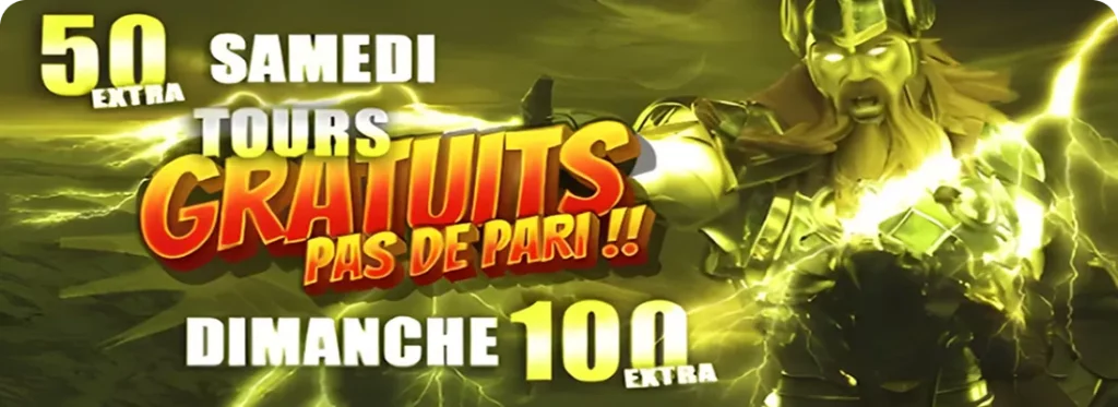 L’énergie de Thor Casino guide vos paris vers la fortune divine